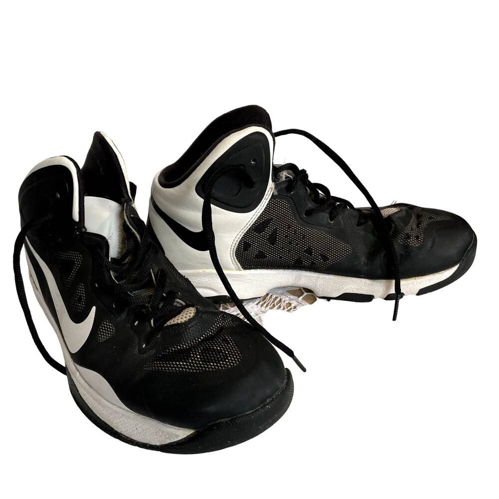 SKU 1479 Nike Youth Boys Sneakers Size 5.5Y Hyper Guardup Black White 551640-010